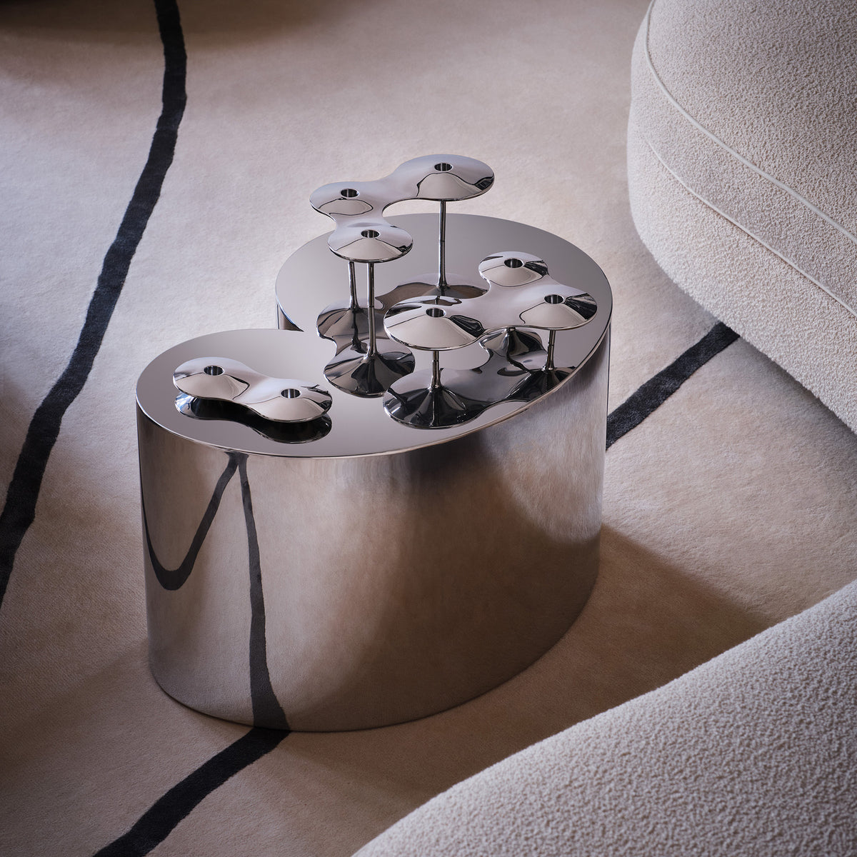 Zaha Hadid Design | Cell Candle Holder — H 6.5 cm