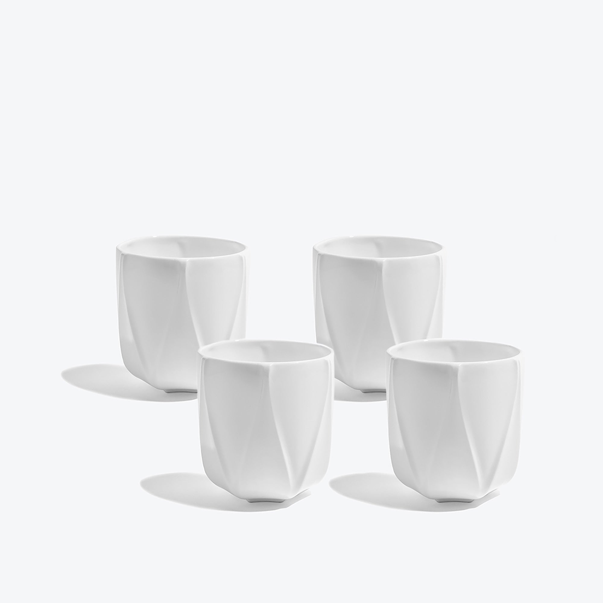 Folio Vessel — H 8 cm, Set of 4