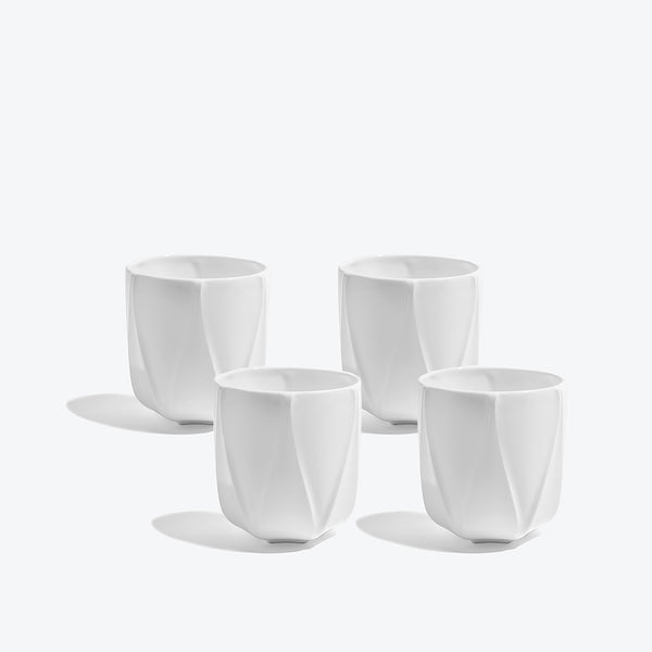 Folio Vessel — H 8 cm, Set of 4