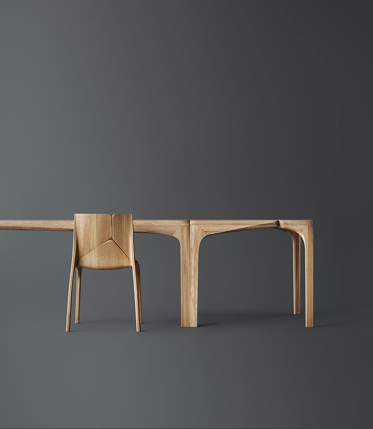 Zaha Hadid Design | Seyun for Karimoku